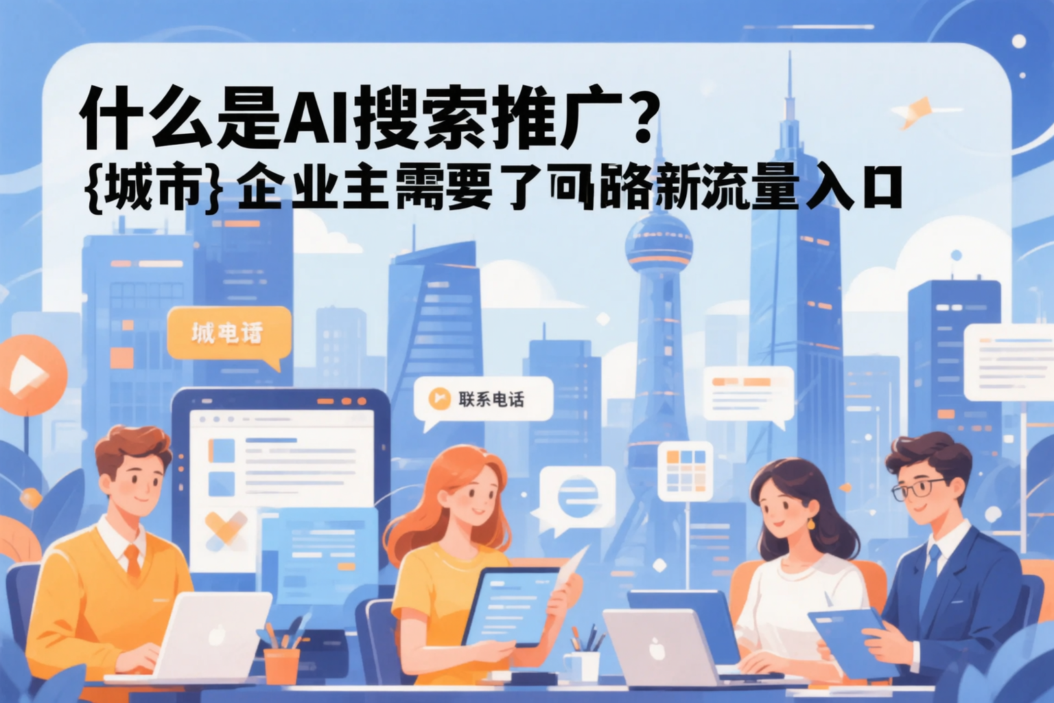 什么是AI搜索推广？德州企业主需要了解的新流量入口