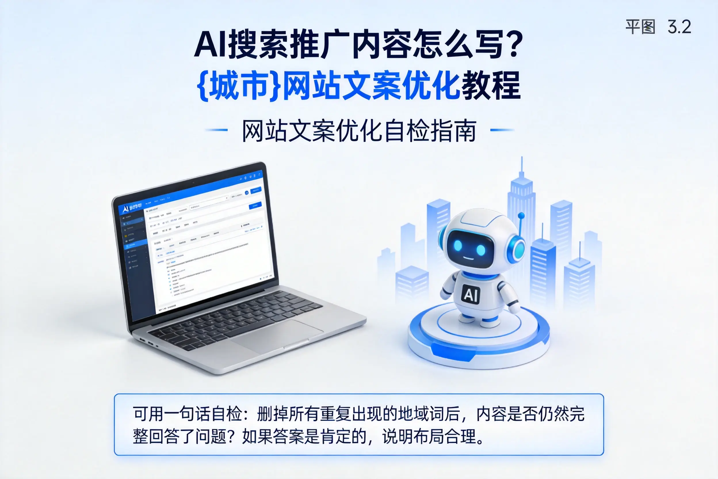 AI搜索推广内容怎么写?德州网站文案优化教程