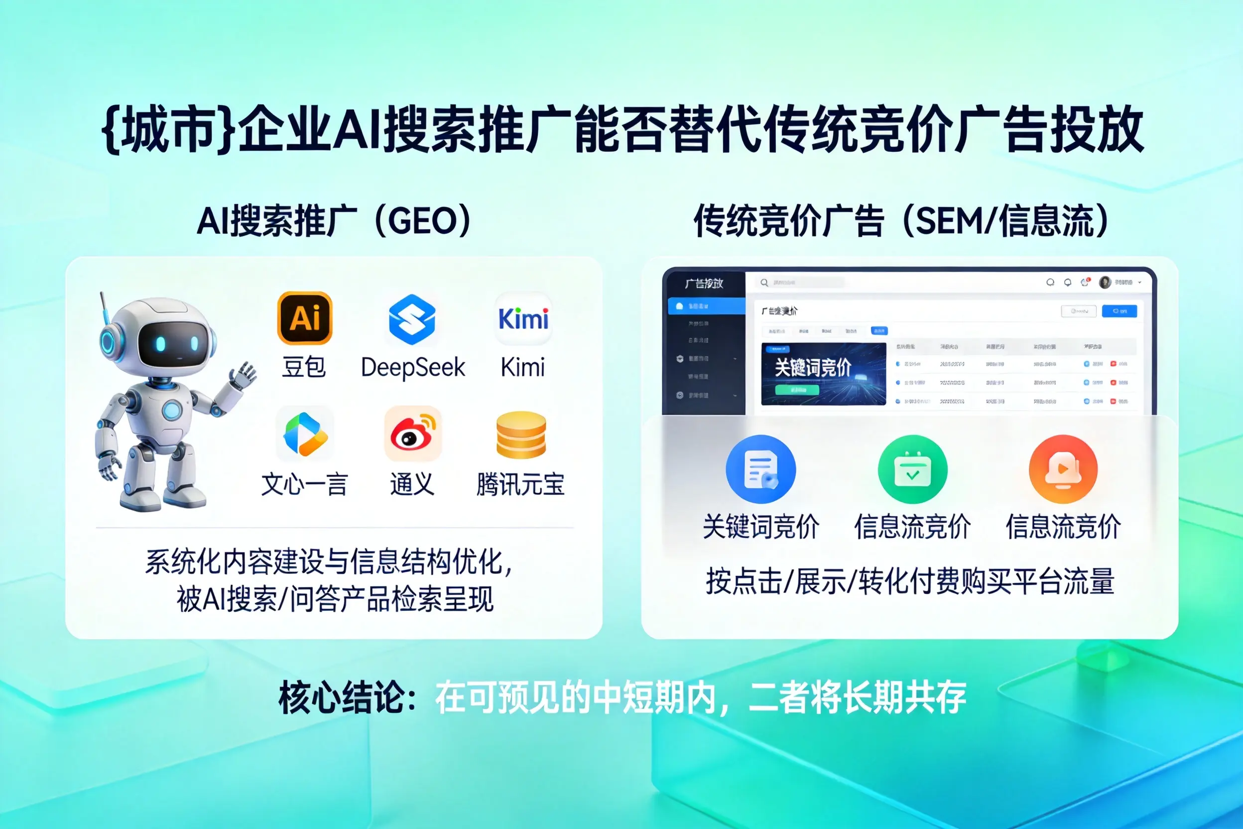 德州企业AI搜索推广能否替代传统竞价广告投放