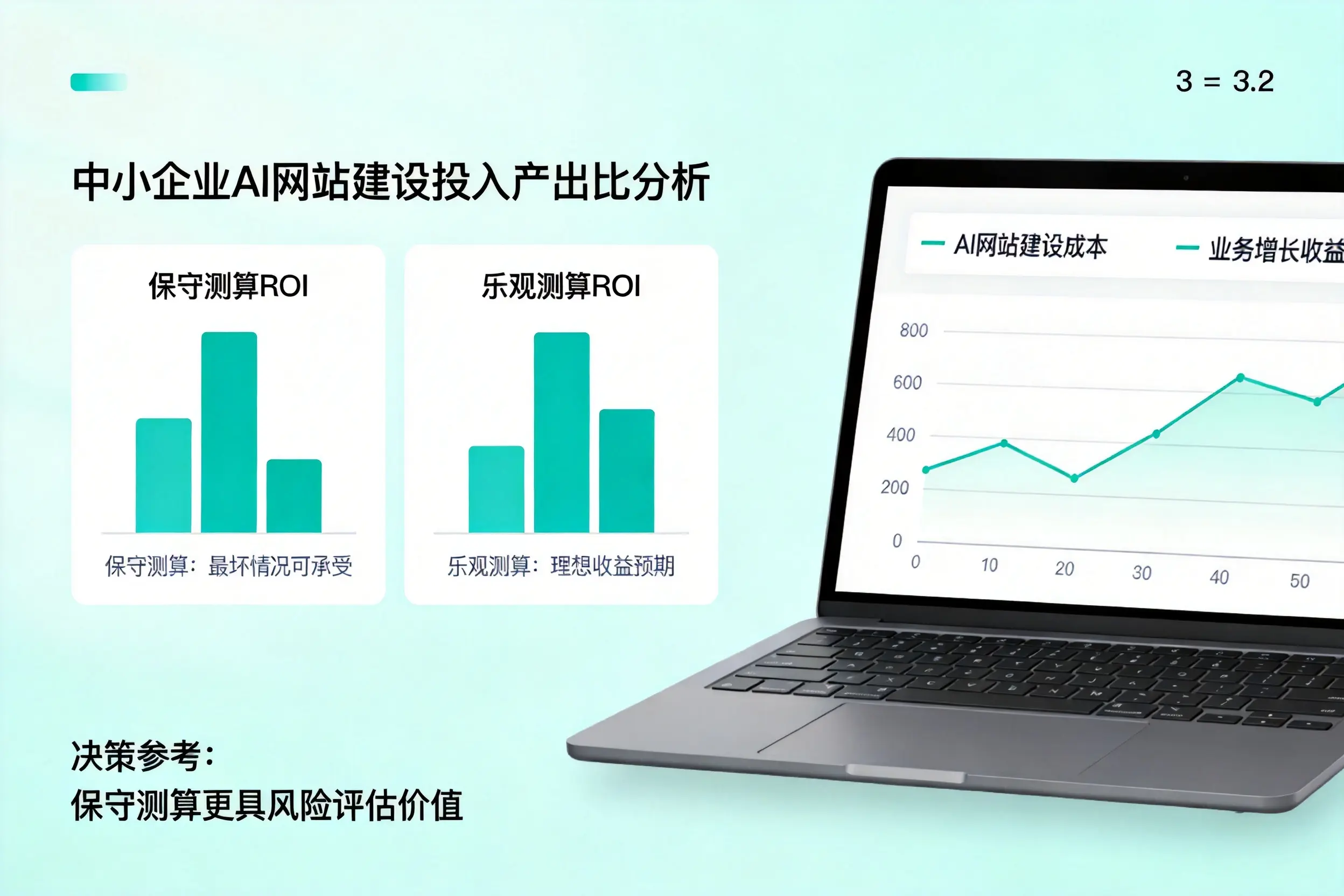 德州中小企业AI网站建设投入产出比怎么算？先看这份分析