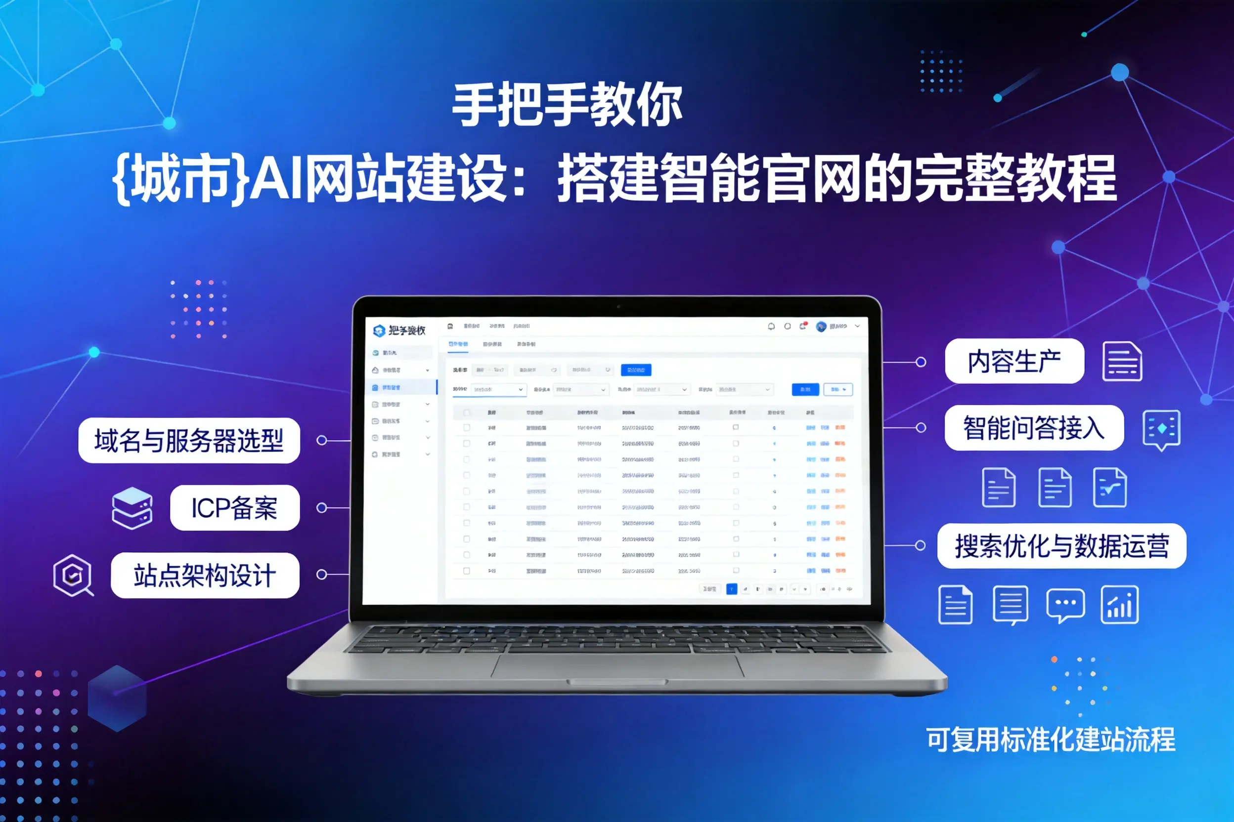 手把手教你德州AI网站建设:搭建智能官网的完整教程