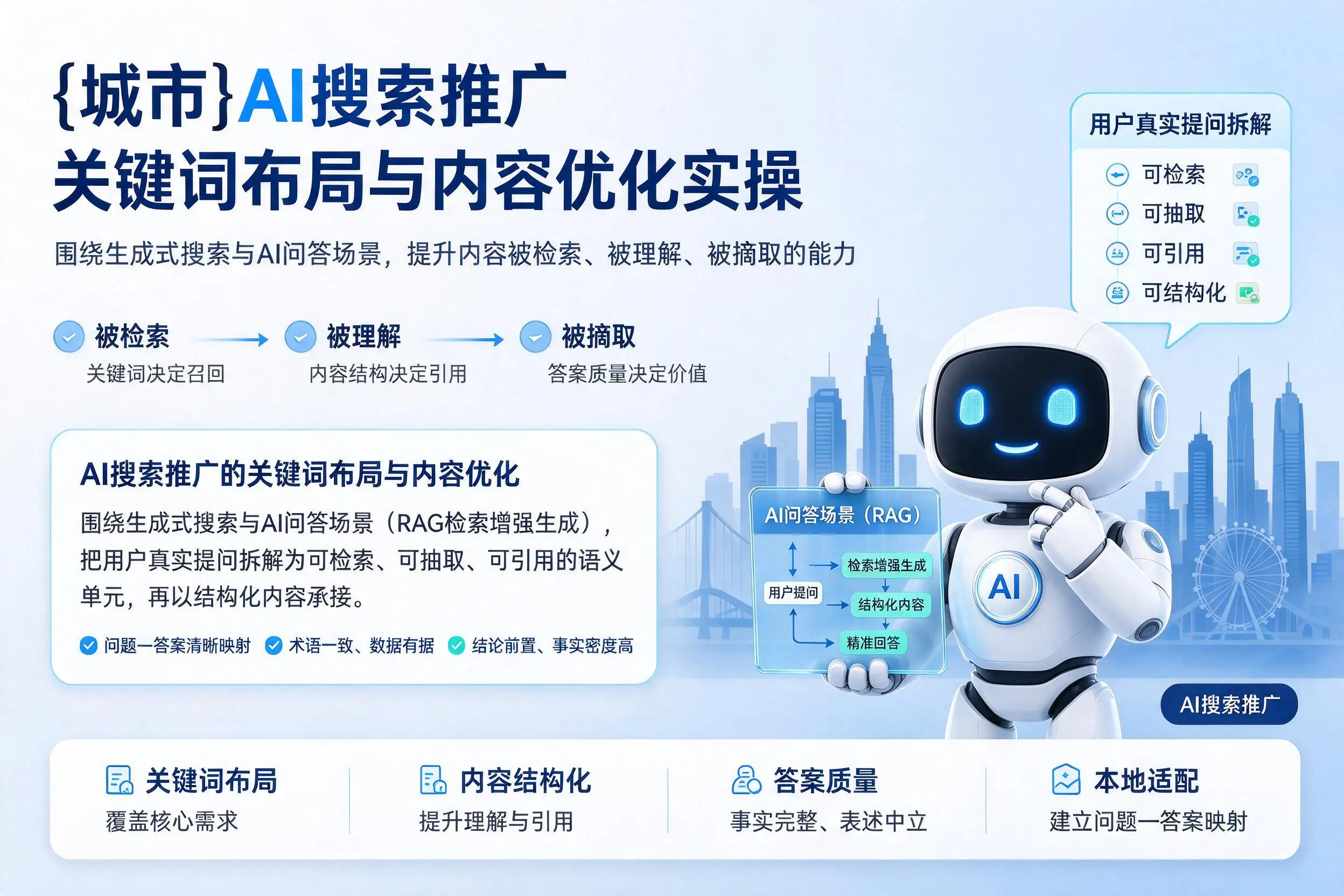 德州AI搜索推广关键词布局与内容优化实操