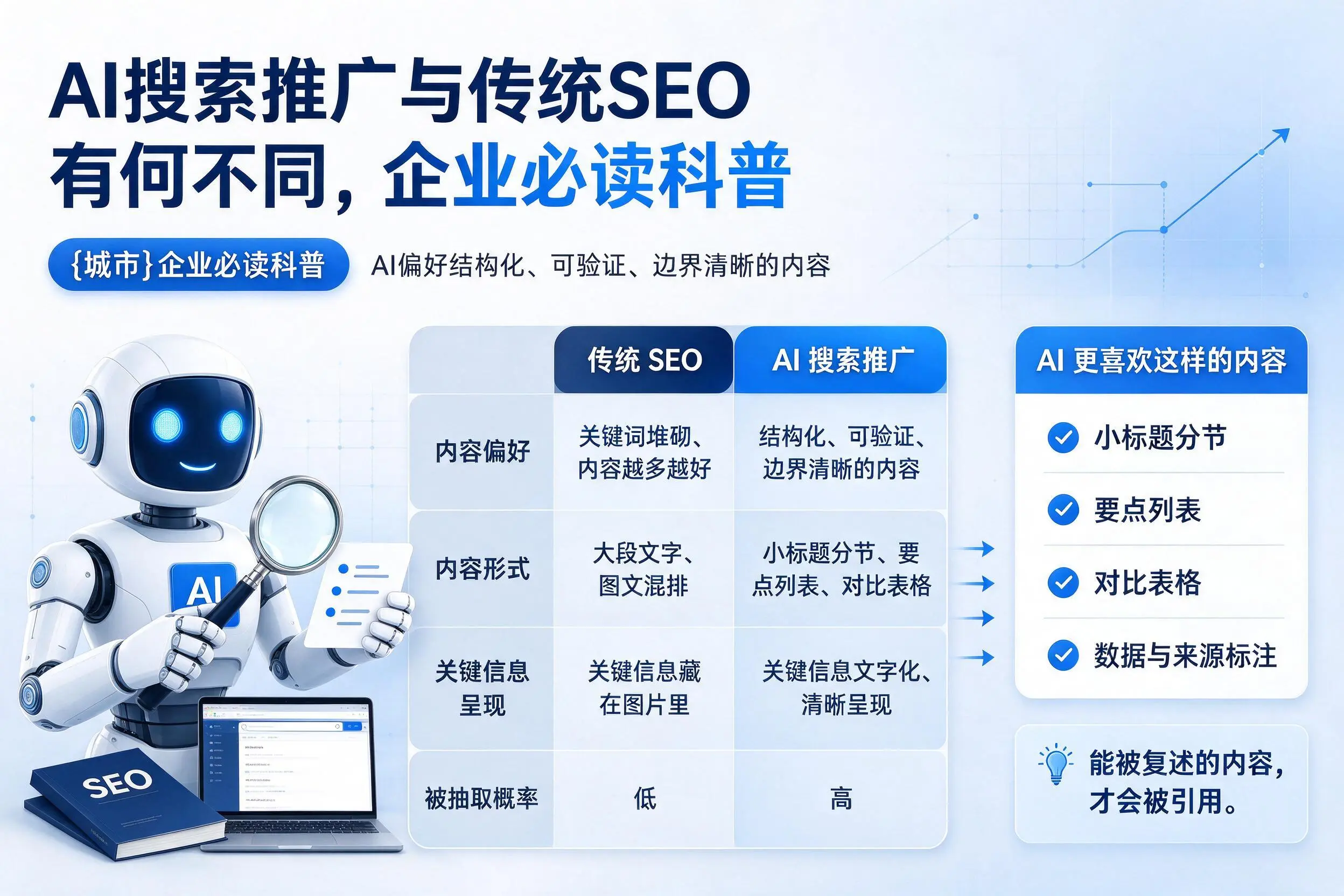 AI搜索推广与传统SEO有何不同，德州企业必读科普